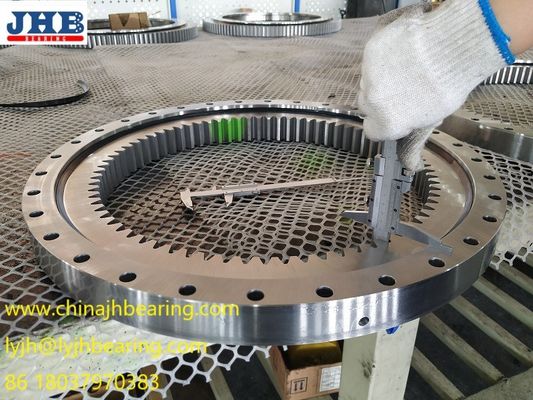 Bille de roulement du pivotement RKS.21 0641 soutenant avec la bride et les dents 742x534x56mm fournisseur